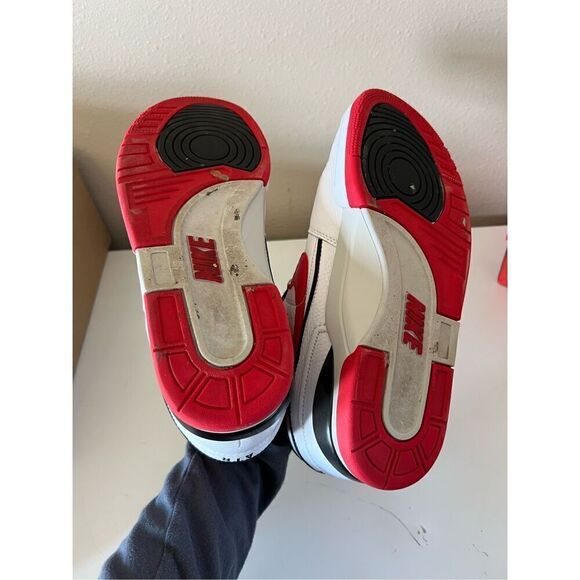 Nike Air Alpha Force 88 AAF Chicago White University Red DZ4627-100 sz 12 Mens W - Picture 5 of 7